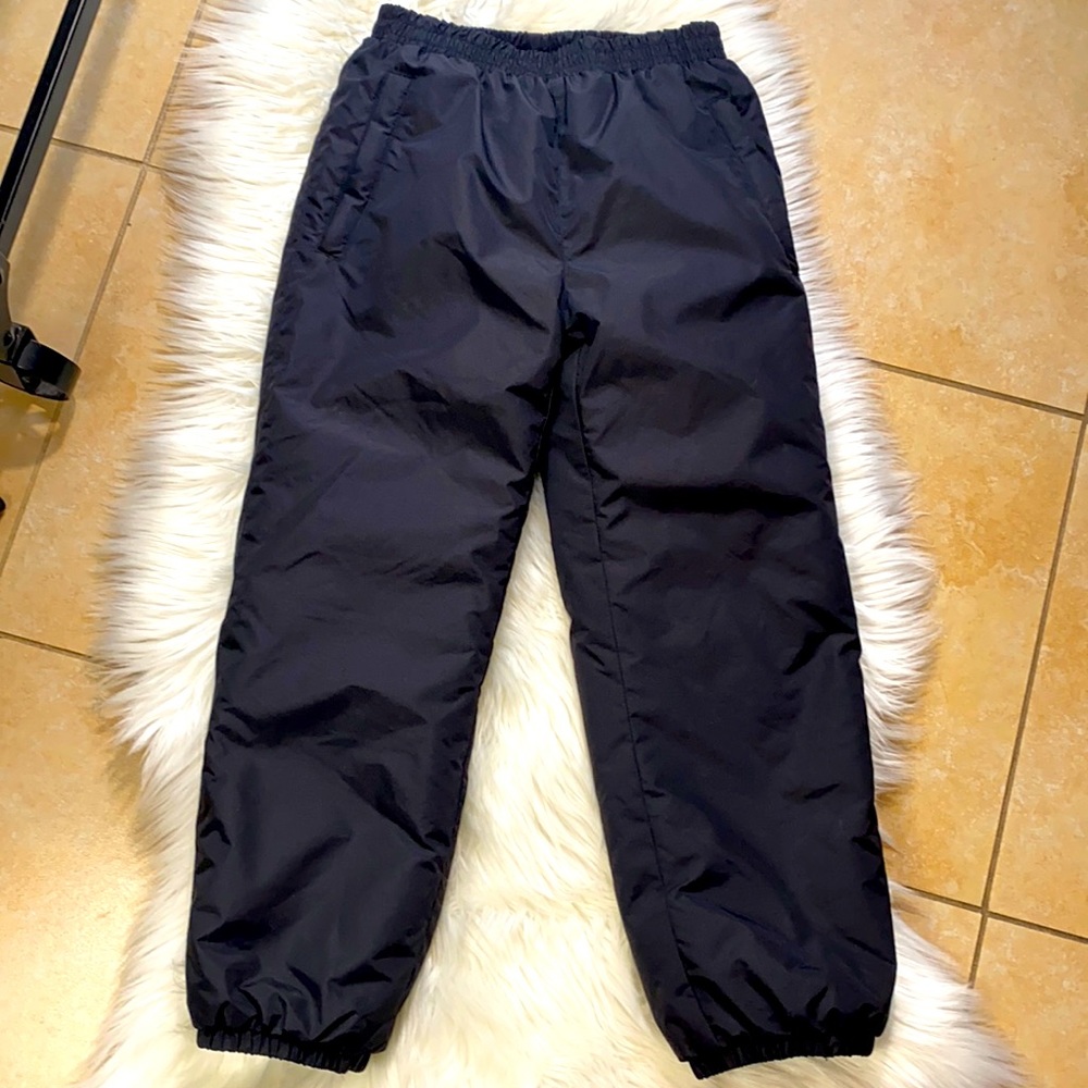 Kids Navy Active Windbreaker Pants
